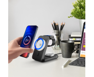3MK MagRocket 3-in-1 Wireless Charger 15W Qi2 MPP Black 5903108643412 - 1364145 - zdjęcie 5